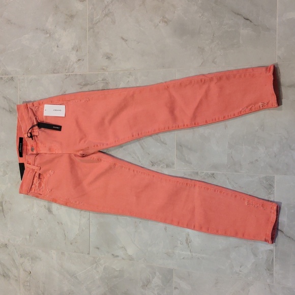 New! J Brand Capri Mid Rise Jeans - Picture 1 of 9
